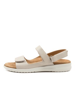 BENJI XW ZR STONE WHITE SOLE LEATHER