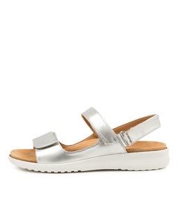 BENJI XW ZR SILVER WHITE SOLE LEATHER