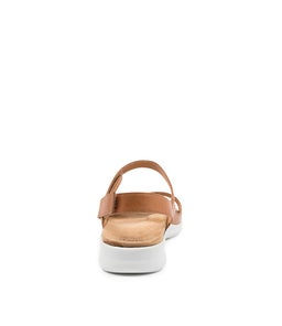 BENJI XW ZR TAN WHITE SOLE LEATHER