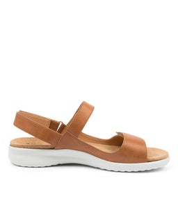 BENJI XW ZR TAN WHITE SOLE LEATHER