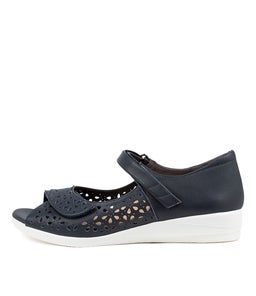 Daffodil W Navy Leather Daffodil W Navy Leather