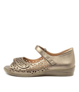 DAFFODIL W ZR GREIGE LEATHER
