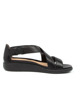 ISSY W ZR BLACK LEATHER