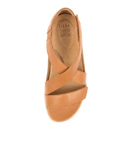ISSY W ZR TAN LEATHER