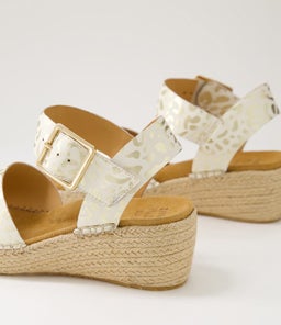 KRAIG XF ZR BEIGE&GOLD LEOPARD LEATHER