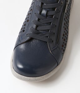 SHOVO XF ZR NAVY MISTY SOLE LEATHER