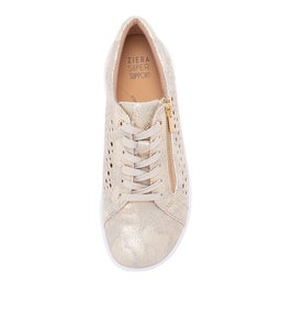 SHOVO XF ZR PALE GOLD CRACKLE LEATHER