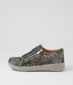 SHOVO XF ZR BLUE LEAF MULTI LEATHER