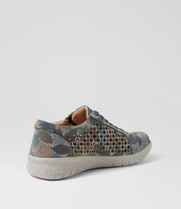 SHOVO XF ZR BLUE LEAF MULTI LEATHER