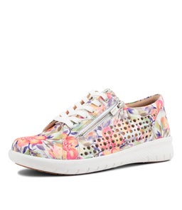 SHOVO XF ZR ORANGE FLORAL LEATHER