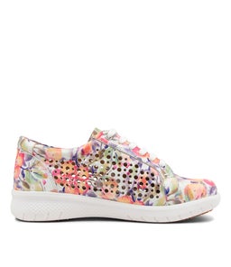 SHOVO XF ZR ORANGE FLORAL LEATHER