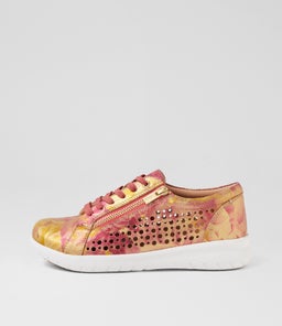SHOVO XF ZR PINK VINTAGE FLORAL LEATHER