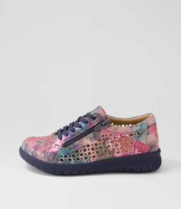 SHOVO XF ZR FUCHSIA FLORAL LEATHER