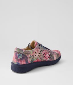 SHOVO XF ZR FUCHSIA FLORAL LEATHER