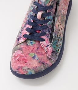 SHOVO XF ZR FUCHSIA FLORAL LEATHER