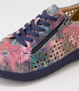 SHOVO XF ZR FUCHSIA FLORAL LEATHER