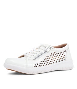 SHOVO XF ZR WHITE WRINKLE PATENT