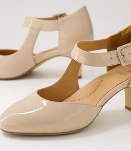 TIMON XW ZR CAFE PATENT LEATHER