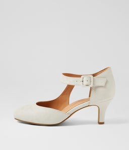 TIMON XW ZR IVORY SATIN LEATHER