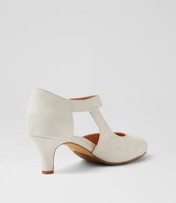 TIMON XW ZR IVORY SATIN LEATHER