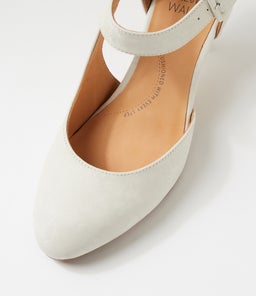 TIMON XW ZR IVORY SATIN LEATHER
