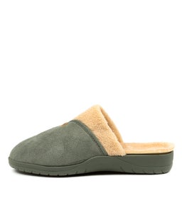 COMFY W ZR SAGE BEIGE FUR MICROSUEDE