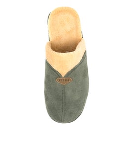 COMFY W ZR SAGE BEIGE FUR MICROSUEDE