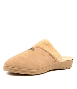 COMFY W ZR CHESTNUT BEIGE FUR MICROSUEDE