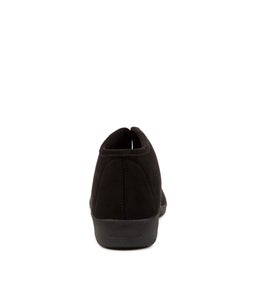 CUDDLES W ZR BLACK BLACK FUR MICROSUEDE