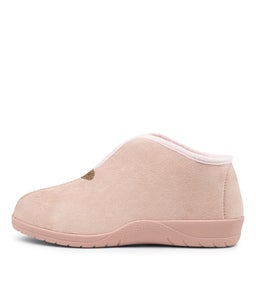 CUDDLES W ZR PALE PINK PALE PINK FUR MICROSUEDE