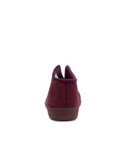 CUDDLES W ZR MULBERRY BERRY FUR MICROSUEDE
