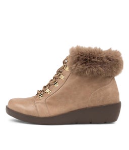 BEAU W ZR SMOKE SMOKE LEATHER FUR