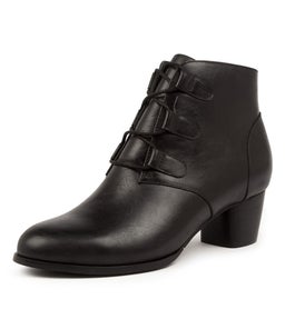 GEORGE W ZR BLACK LEATHER