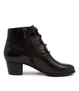 GEORGE W ZR BLACK LEATHER