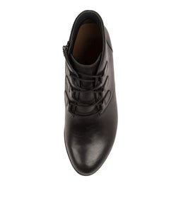 GEORGE W ZR BLACK LEATHER