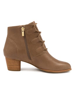 GEORGE W ZR TAUPE LEATHER