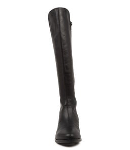 SALLIES XF ZR BLACK LEATHER STRETCH SMOOTH