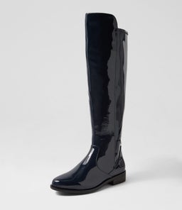 SALLIES XF ZR NAVY PATENT PATENT PU