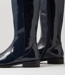 SALLIES XF ZR NAVY PATENT PATENT PU