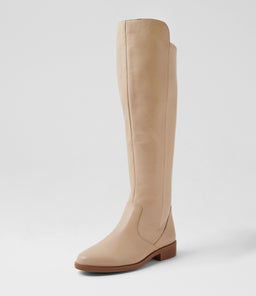 SALLIES XF ZR ALMOND LEATHER STRETCH SMOOTH