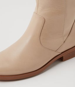 SALLIES XF ZR ALMOND LEATHER STRETCH SMOOTH