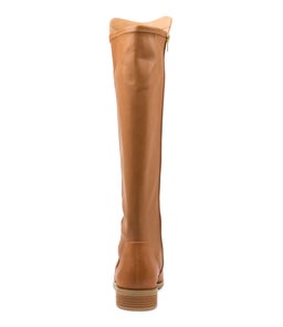 SALLIES XF ZR TAN LEATHER STRETCH SMOOTH