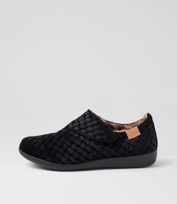 FLISS XW ZR BLACK EMBOSS VELVET