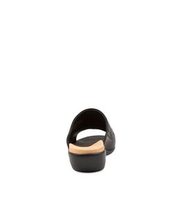 ELIJA XW ZR BLACK LEATHER