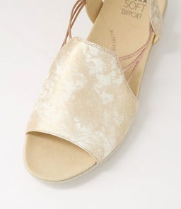 UDHAYS W ZR SMUDGE METAL LEATHER ELASTIC