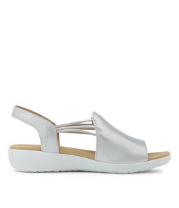 UDHAYS W ZR SILVER LEATHER ELASTIC