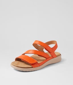 BOYDE XW ZR NEW ORANGE ALMOND SOLE LEATHER