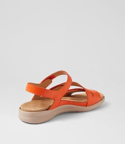 BOYDE XW ZR NEW ORANGE ALMOND SOLE LEATHER