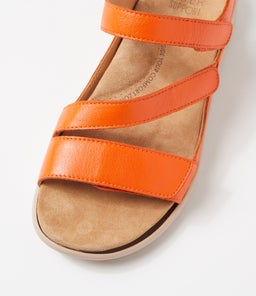 BOYDE XW ZR NEW ORANGE ALMOND SOLE LEATHER