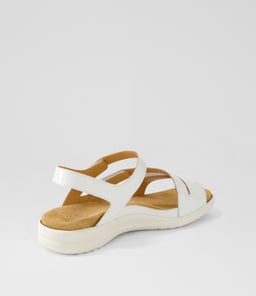 BOYDE XW ZR WHITE WHITE SOLE PATENT LEATHER